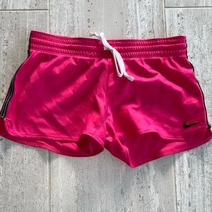 Nike Women's Vibrant Pink Athletic Shorts